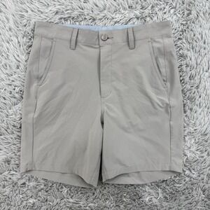 Free Fly Shorts Men's‎ 32 Gray Chino Performance Stretch Golf Preppy